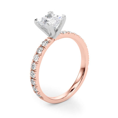 Princess Traditional 4-Prong Setting