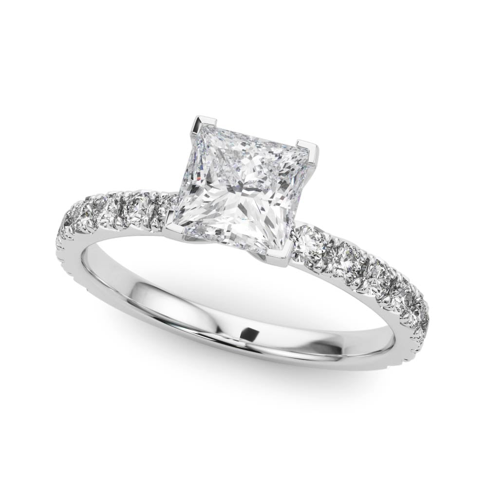 Princess Traditional 4-Prong Setting