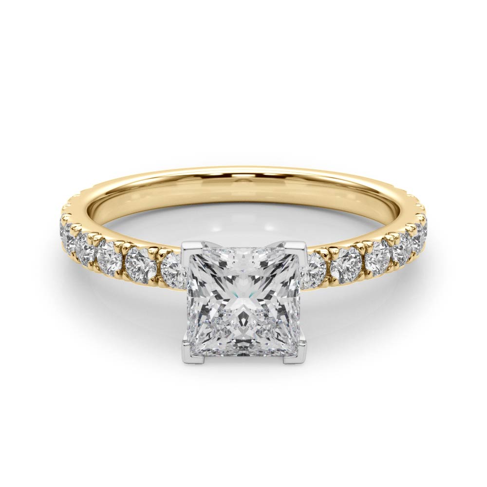 Princess Traditional 4-Prong Setting