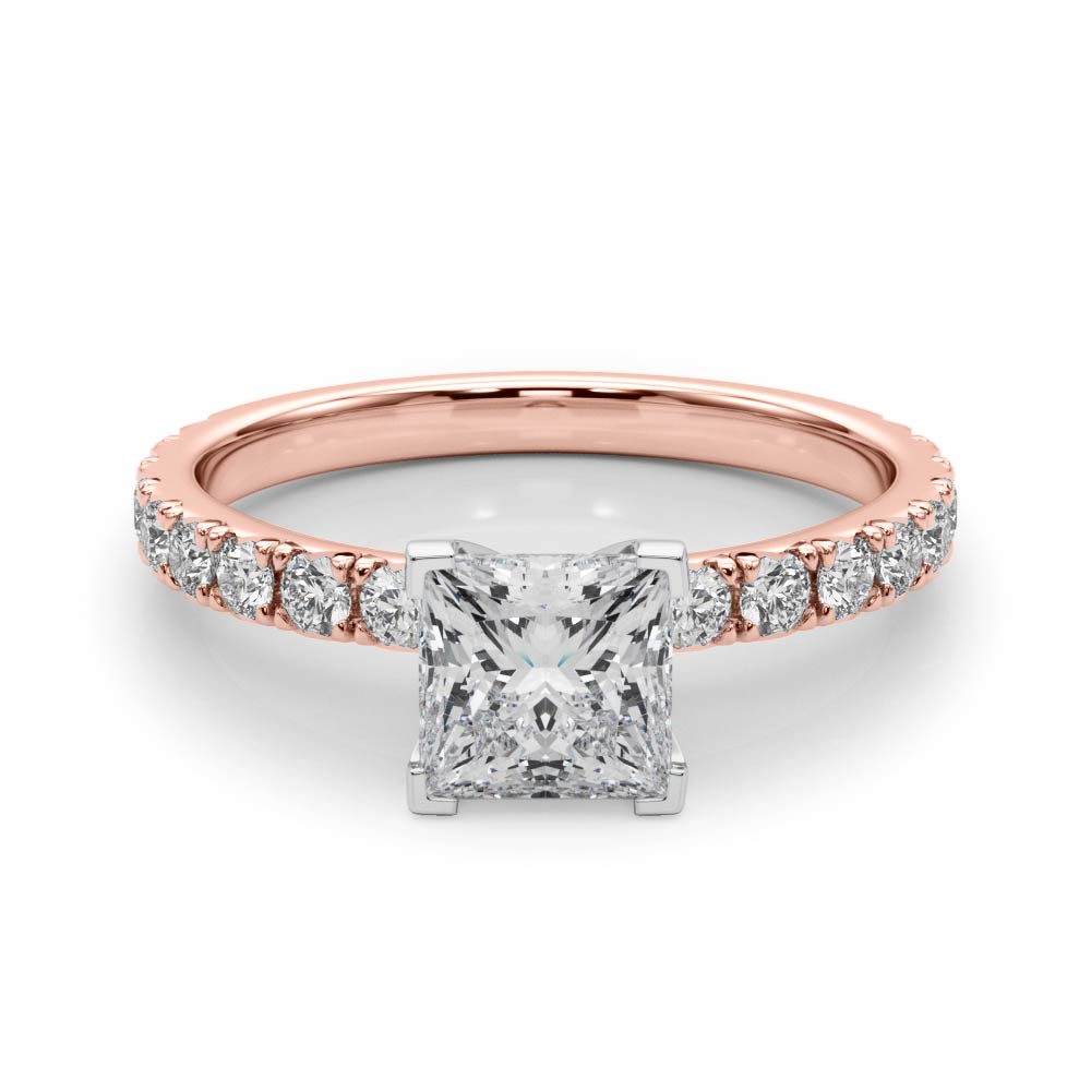 Princess Traditional 4-Prong Setting