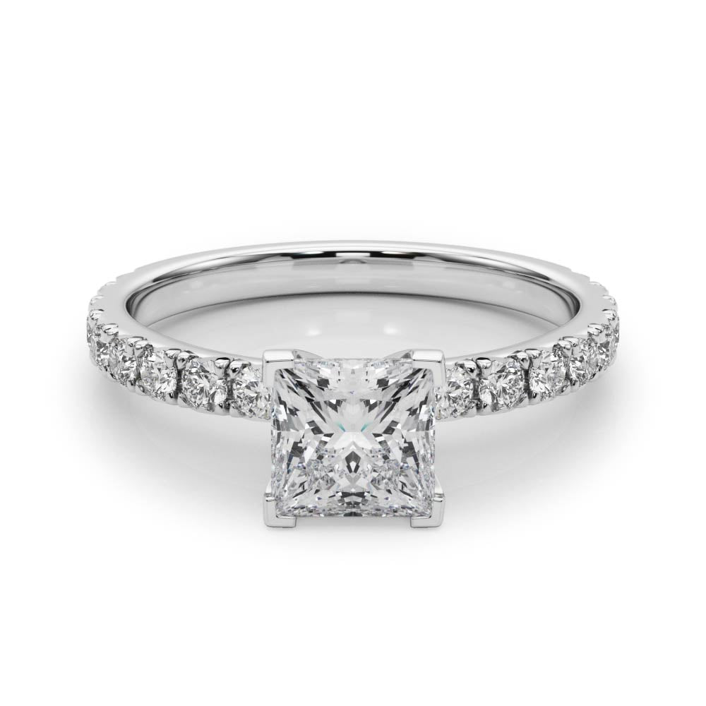 Princess Traditional 4-Prong Setting