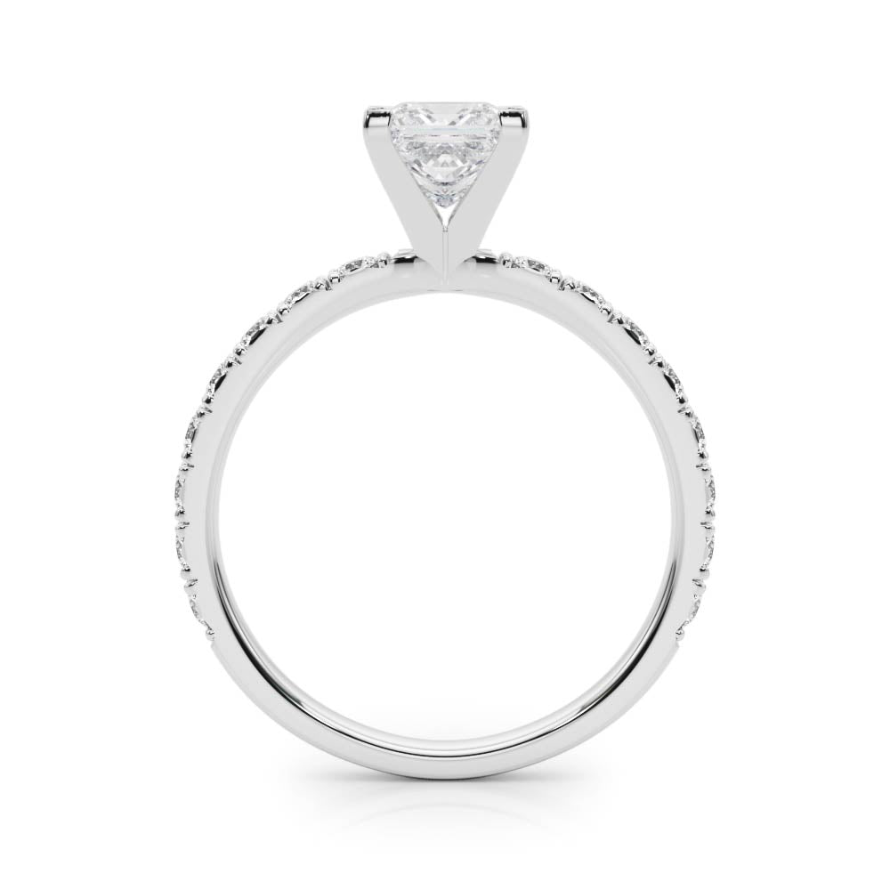 Princess Traditional 4-Prong Setting