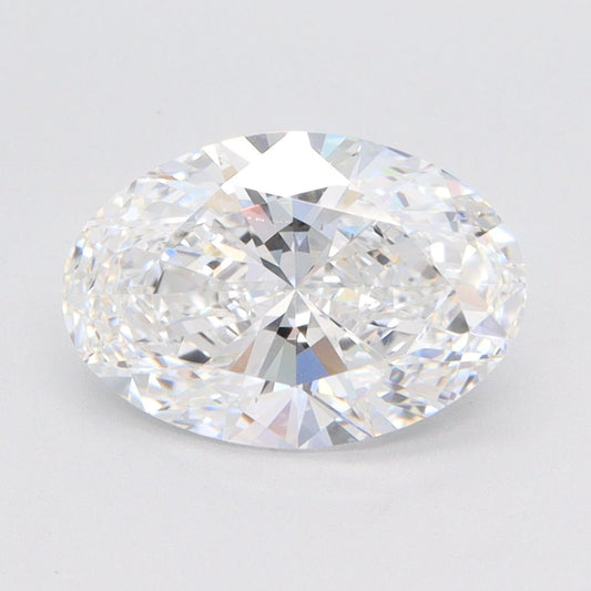 2.09 Carat Oval IGI Labgrown Diamond, With Certificate ID LG601334500