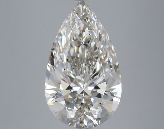 4.92 Carat Pear IGI Labgrown Diamond, With Certificate ID LG621405560