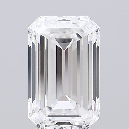 3.02 Carat Emerald Lab Grown Diamond