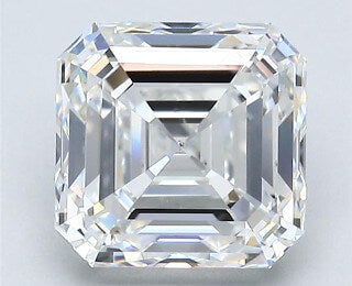 1.8 Carat D Color VVS2 Asscher Diamond