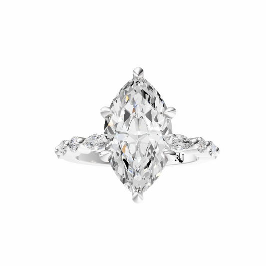 Marquise Alternating Elegance Setting