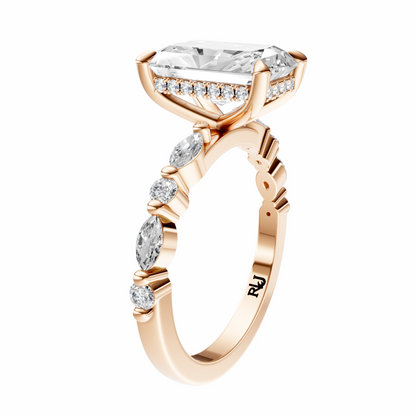 Radiant Alternating Elegance Setting