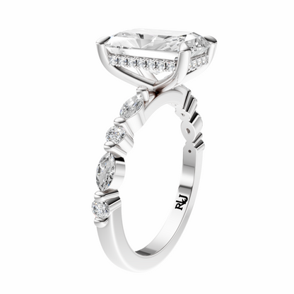 Radiant Alternating Elegance Setting