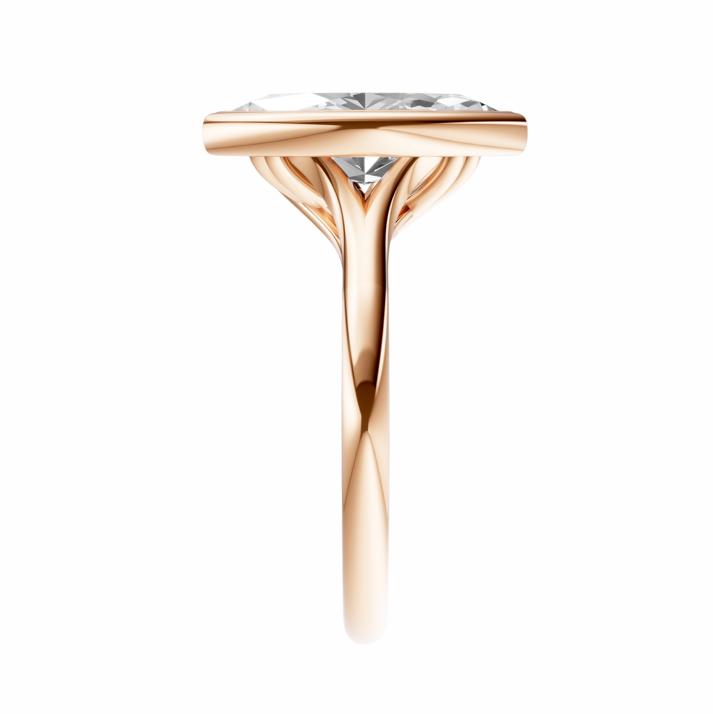 Marquise Vintage Bezel Solitaire Setting
