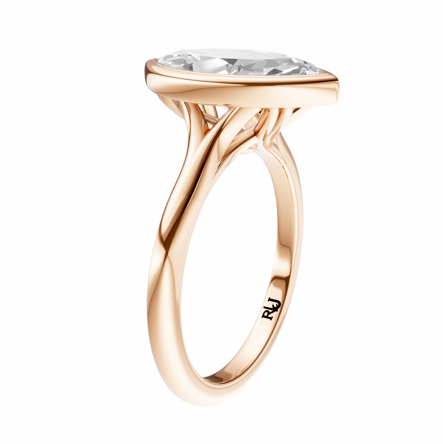 Marquise Vintage Bezel Solitaire Setting