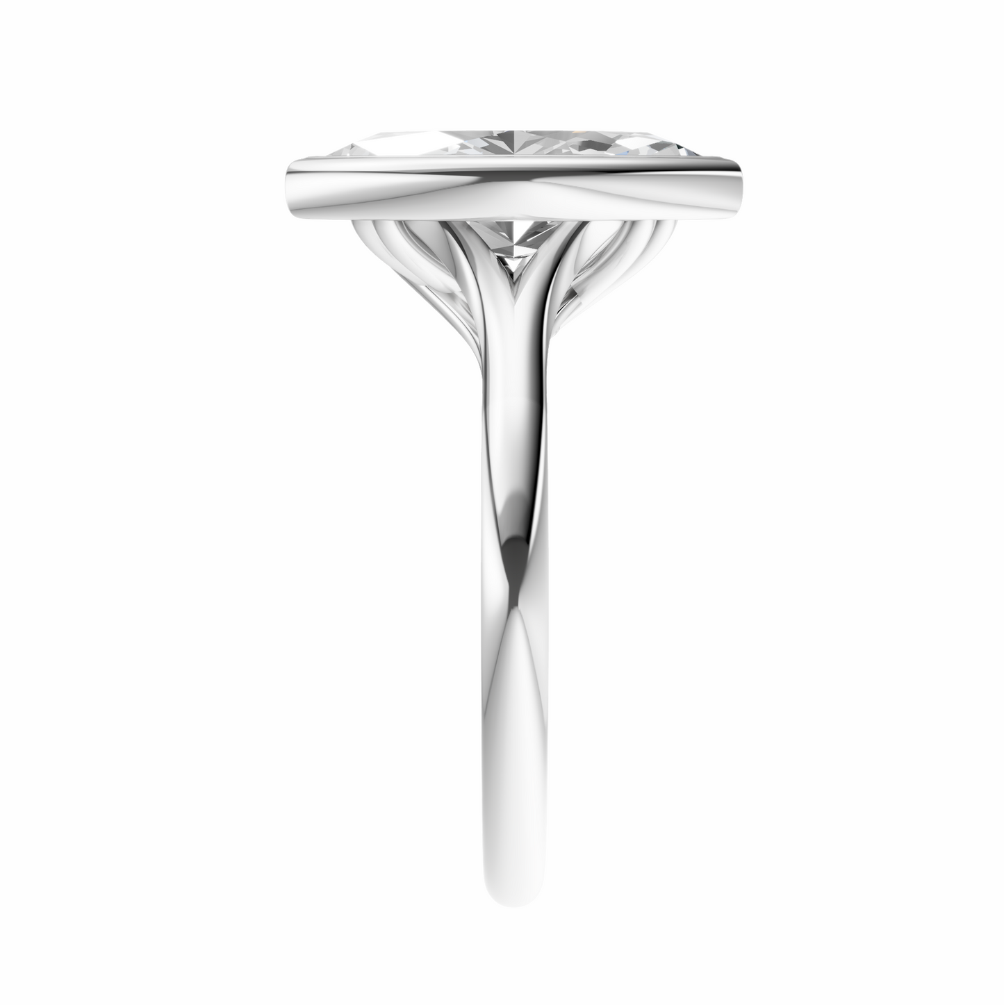 Marquise Vintage Bezel Solitaire Setting