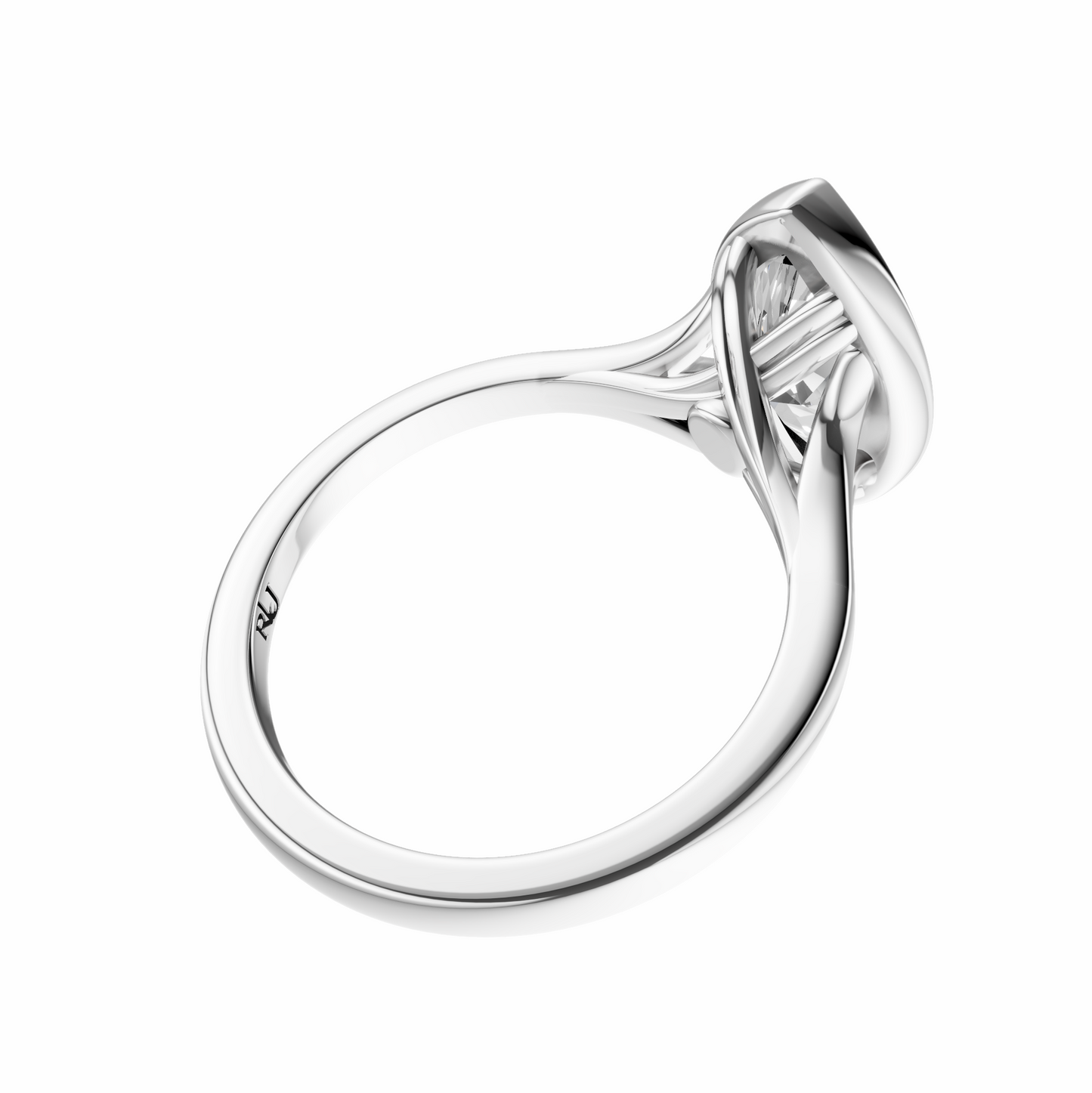 Marquise Vintage Bezel Solitaire Setting