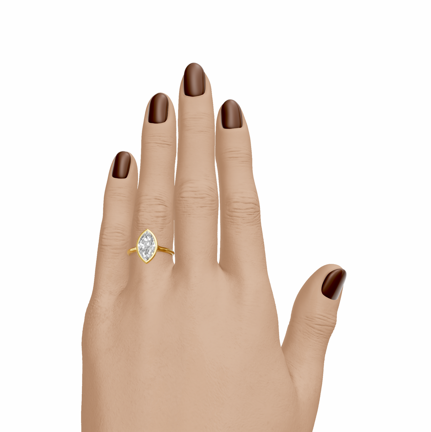Marquise Vintage Bezel Solitaire Setting