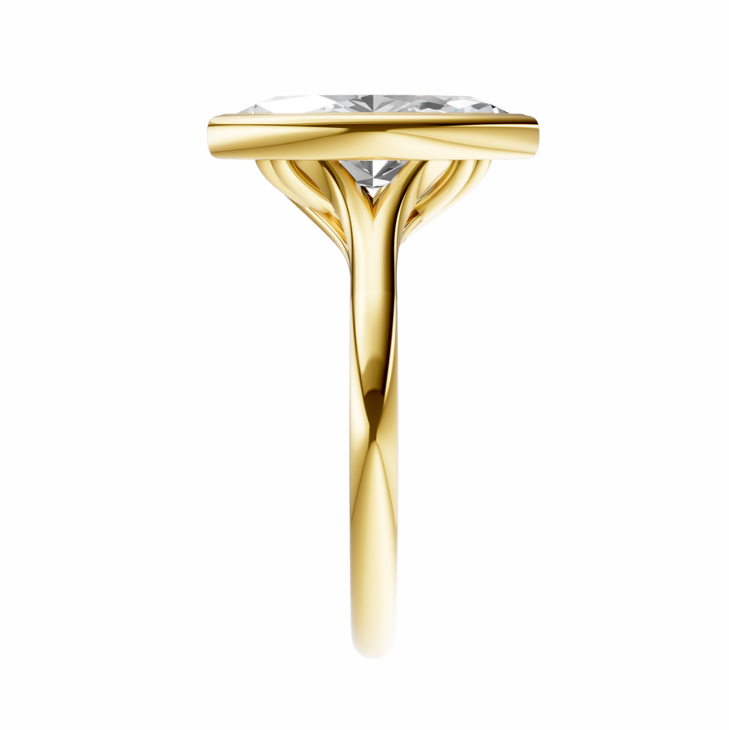 Marquise Vintage Bezel Solitaire Setting