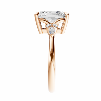 Radiant Cluster Elegance Setting
