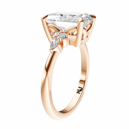Radiant Cluster Elegance Setting