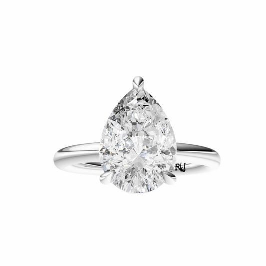 Pear Deleted Bridge Solitaire Setting