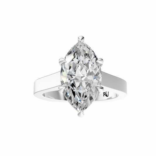 Marquise European Cathedral Solitaire Setting