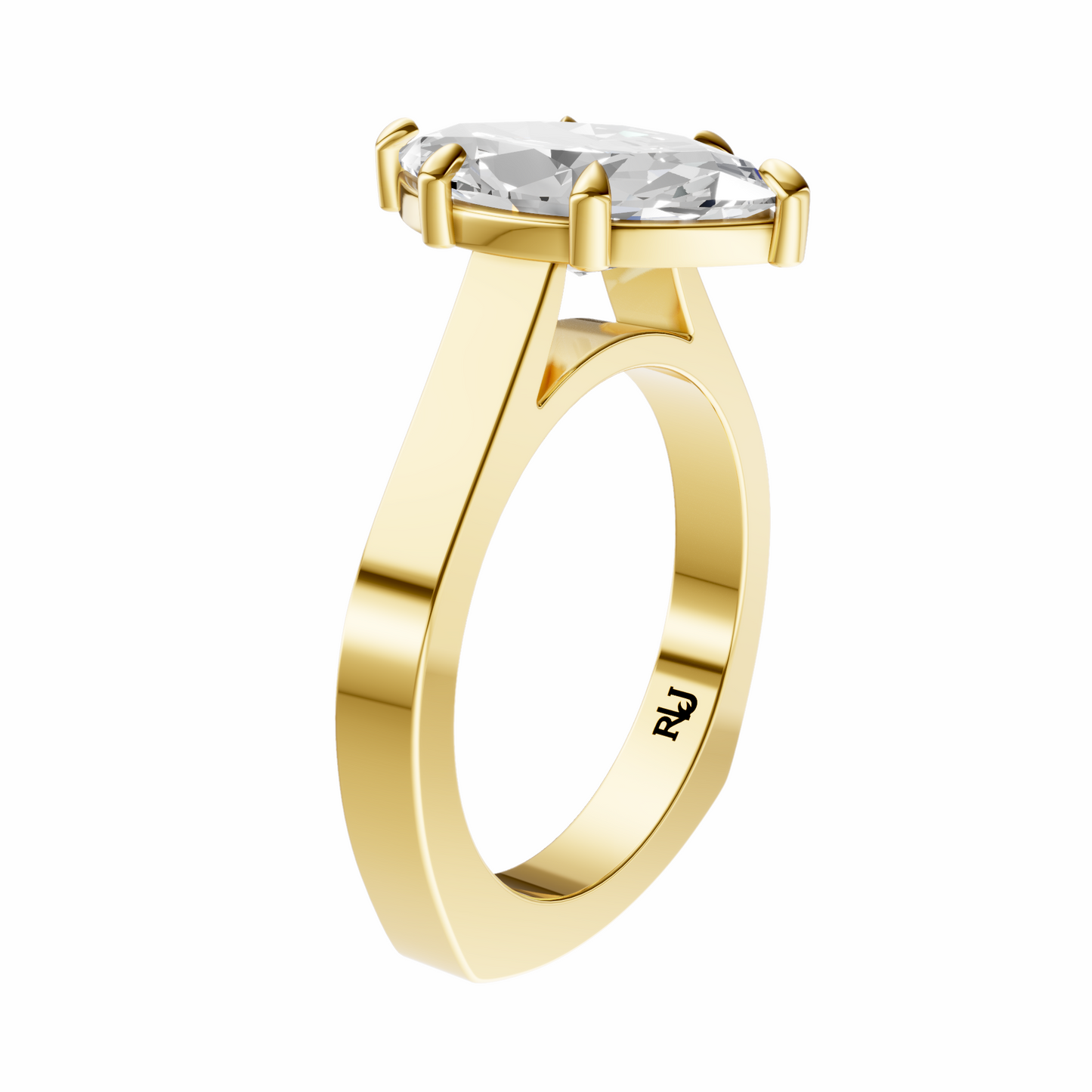 Marquise European Cathedral Solitaire Setting