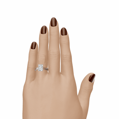 Radiant European Cathedral Solitaire Setting