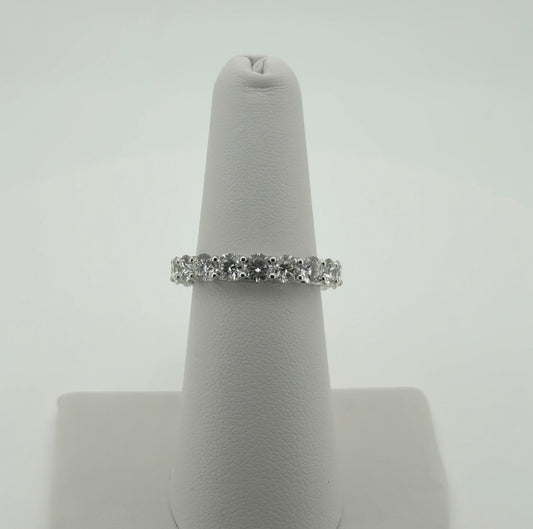 3.38ctw Round Lab Diamond Eternity Band  SA5876R-3.6