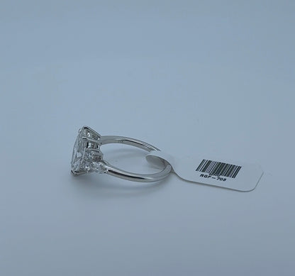 2.55ctw Marquise Lab Diamond 14kt White Gold Ring RGF-703