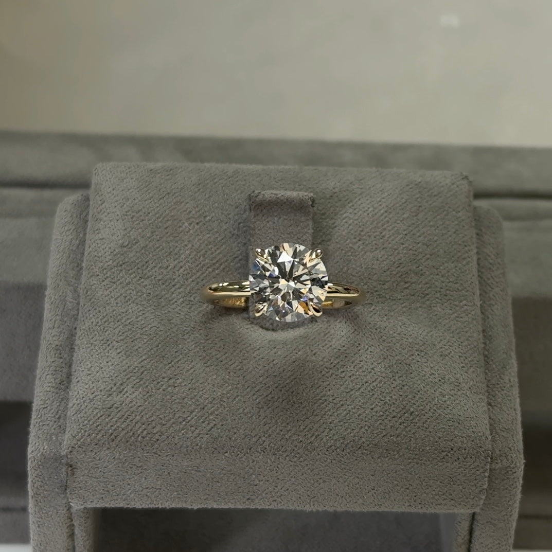 3.07 Carat Round Lab Diamond #LG708562881