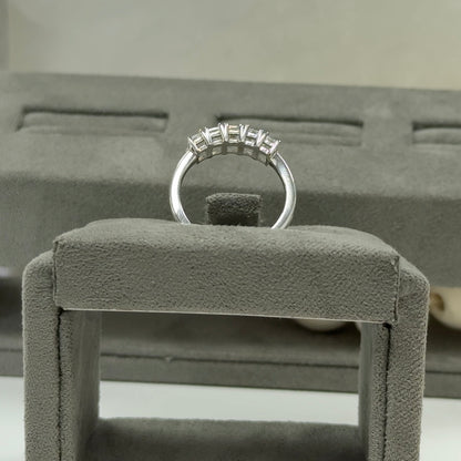 Five-Stone Emerald Ring 1.50 ctw