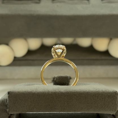 3.03 Carat Oval Lab Diamond Ring #LG696555932