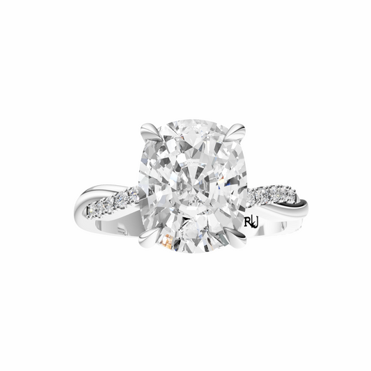 Cushion Infinity Accented Setting