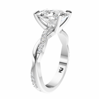 Cushion Infinity Accented Setting