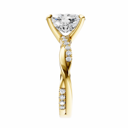 Cushion Infinity Accented Setting