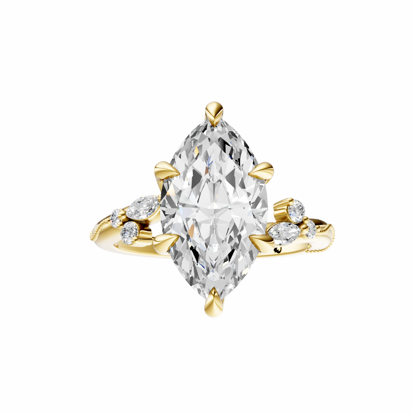 Marquise Blossom Grace Setting