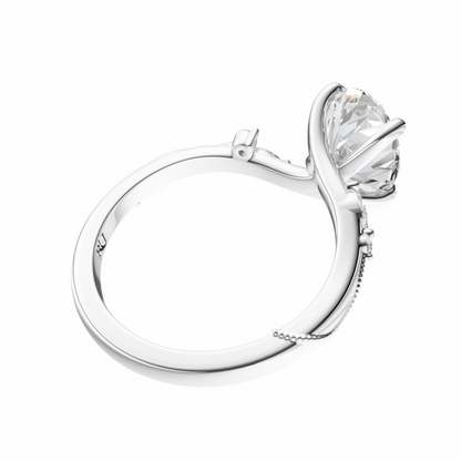 Oval Blossom Grace Setting