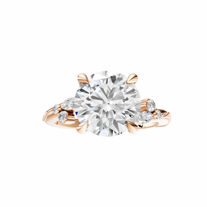 Round Blossom Grace Setting
