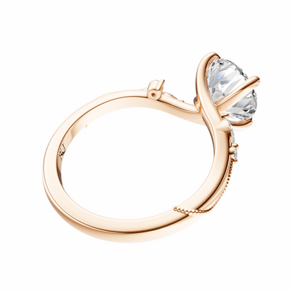 Round Blossom Grace Setting