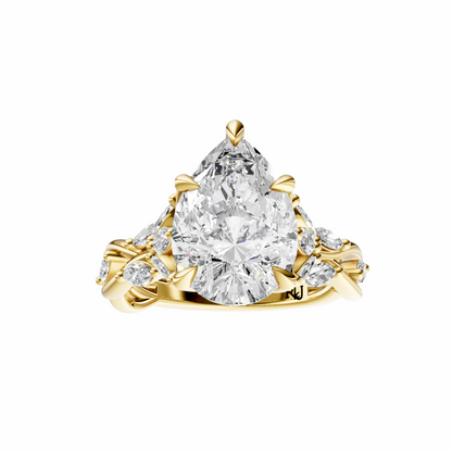 Pear Accented Nature Inspired Setting