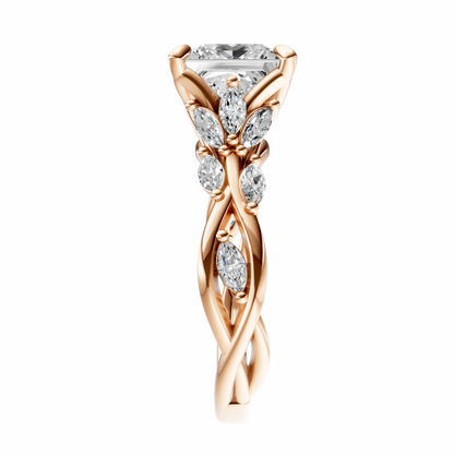 Princess Accented Nature Inspired Setting