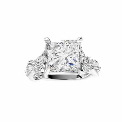 Princess Accented Nature Inspired Setting