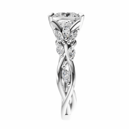 Princess Accented Nature Inspired Setting