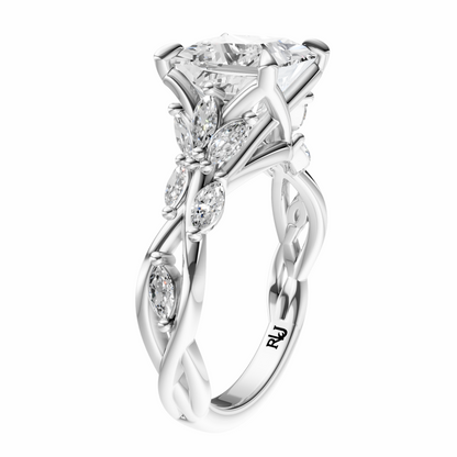 Princess Accented Nature Inspired Setting