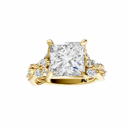 Princess Accented Nature Inspired Setting