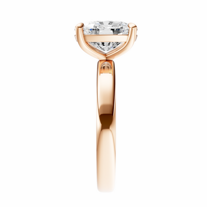 Cushion 2.7mm Elegant Solitaire Setting