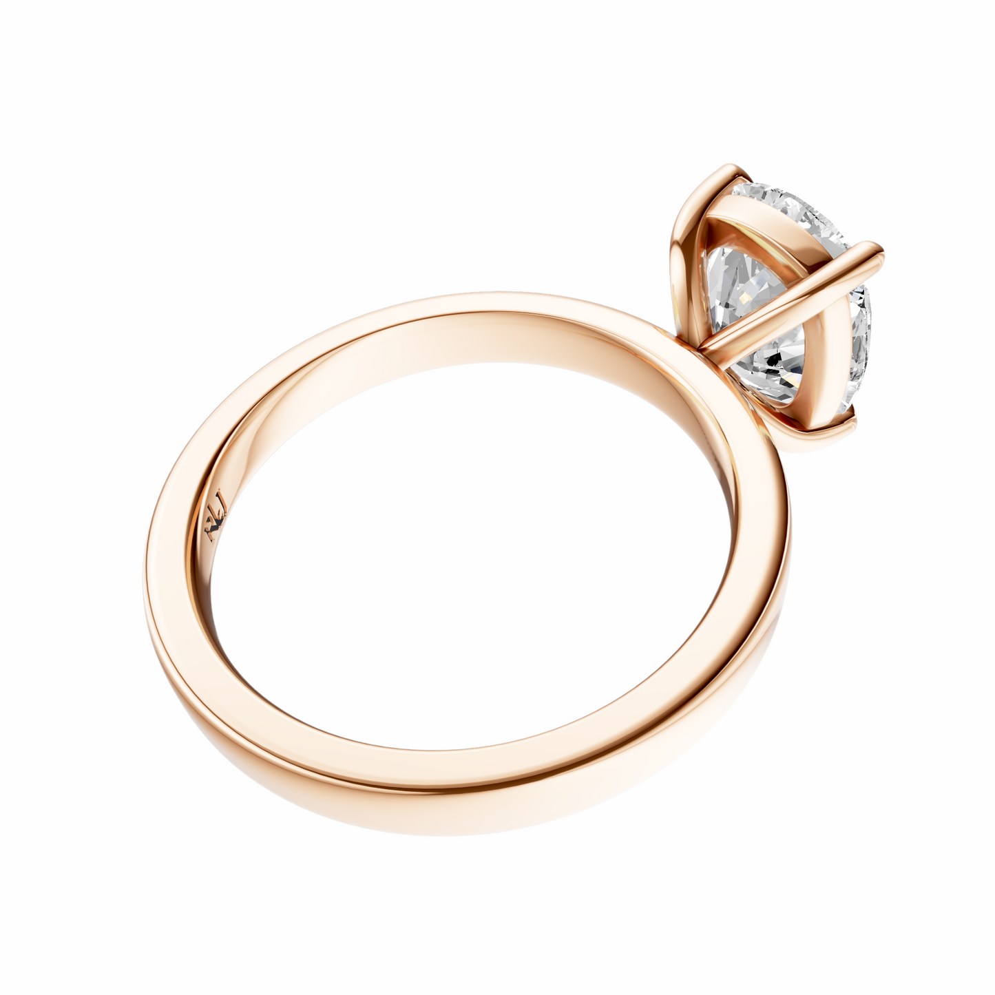 Cushion 2.7mm Elegant Solitaire Setting