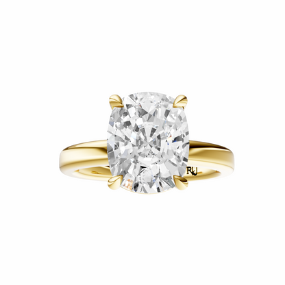Cushion 2.7mm Elegant Solitaire Setting
