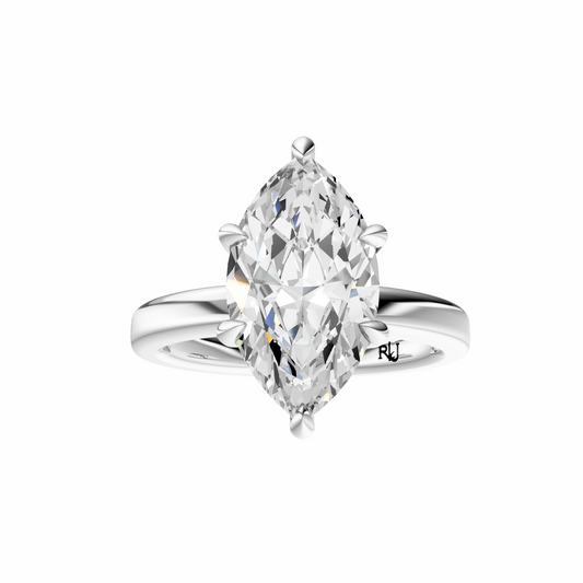 Marquise 2.7mm Elegant Solitaire Setting