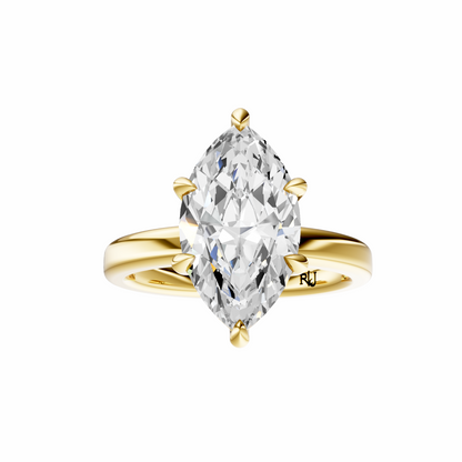 Marquise 2.7mm Elegant Solitaire Setting