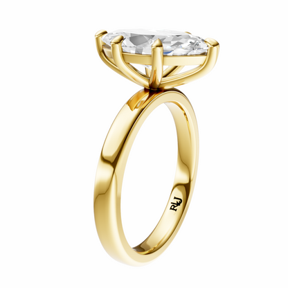 Marquise 2.7mm Elegant Solitaire Setting