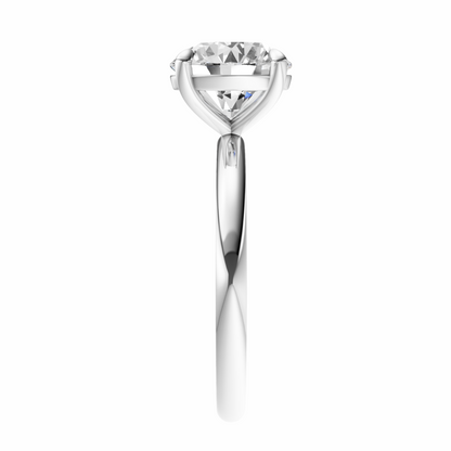 Round Elegant Solitaire Setting